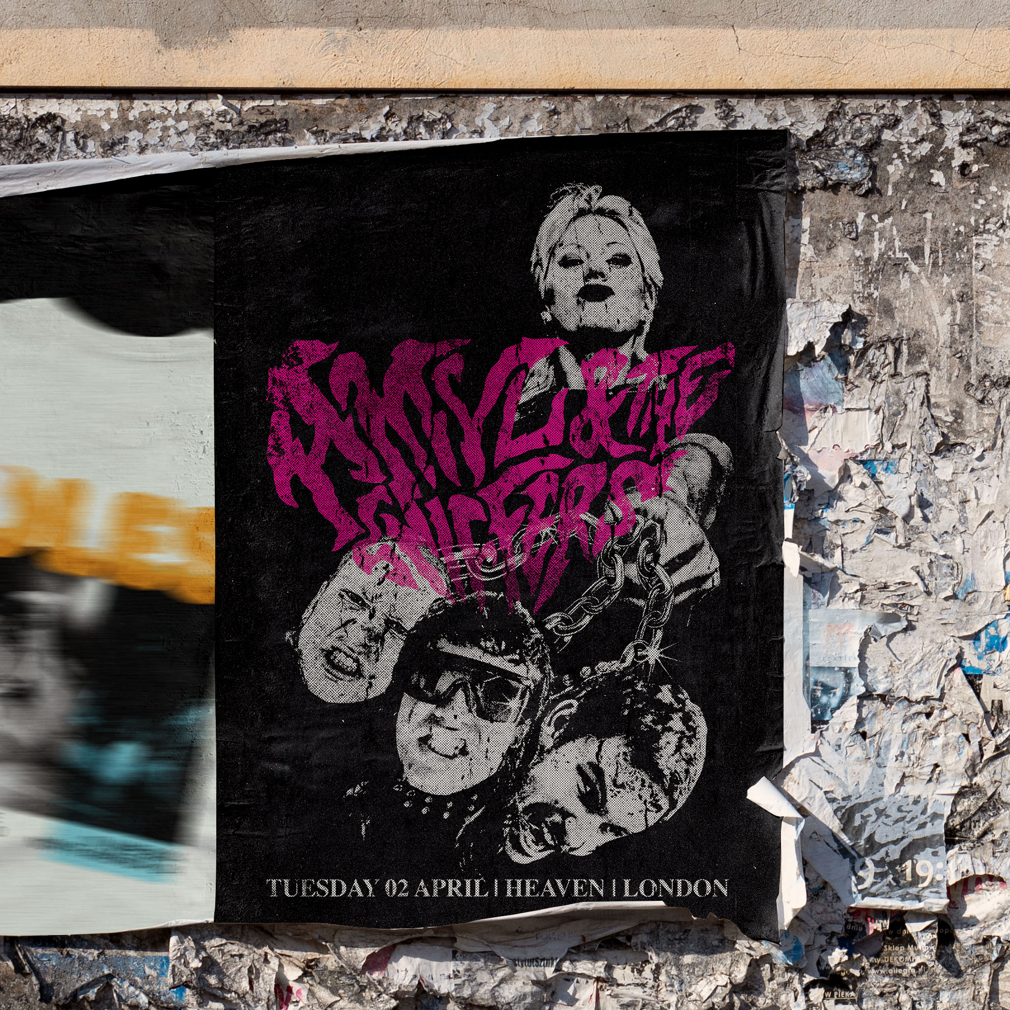 POSTER AMYL AND THE SNIFFERS