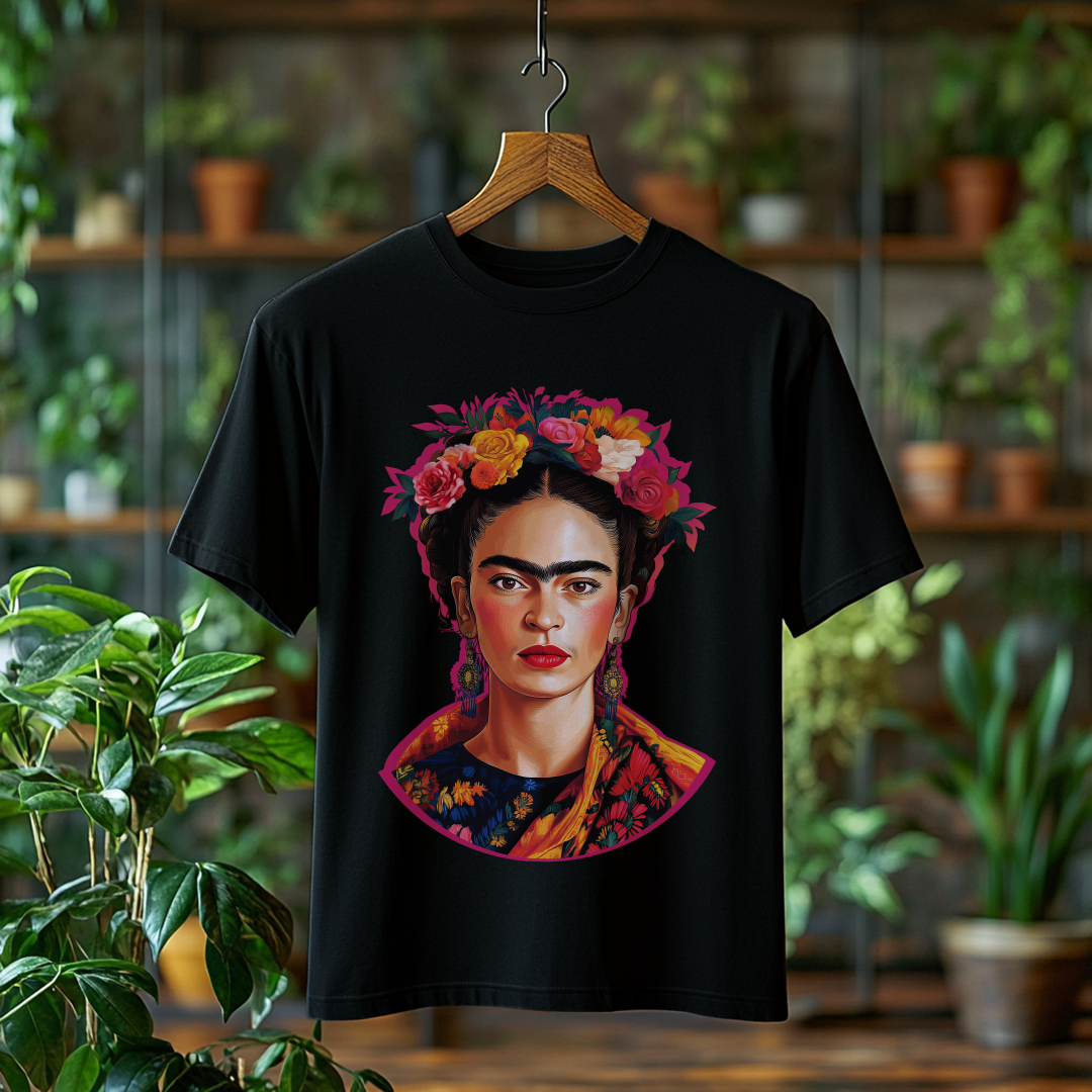 Camiseta Plus Size Frida Kahlo